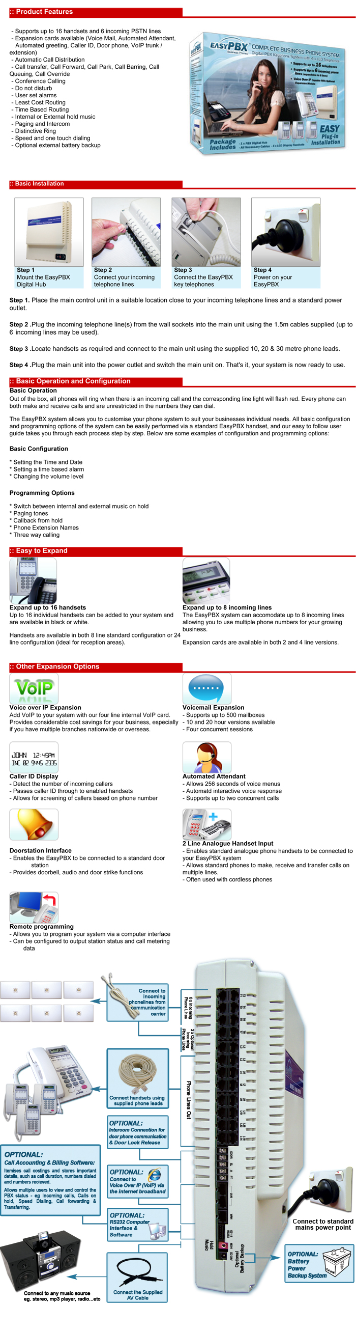 EASYPBX-PACK4W