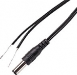 36" Cable with 12VDC Power Plug on Single End