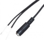 36" Cable with Power Socket on Single End